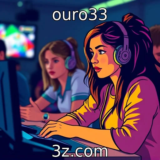 Participação feminina na indústria de jogos - ouro33